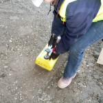 Testing soil compaction