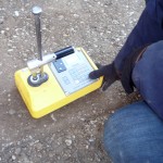 Testing soil compaction