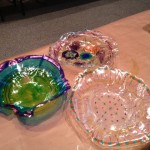 Finished replicas of Dale Chihuly's Macchia Series.