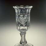 Celery Vase, ca. 1829-50 Bakewell, Page & Bakewell (United States, Pittsburgh, Pennsylvania) Blown, cut, and engraved glass 79.4.6