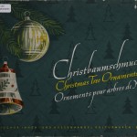 Christbaumschmuck = Christmas tree ornaments = Ornements pour arbres de Noël. Deutscher Innen und Aussenhandel Kulturwaren, Berlin, Germany, 1952. Bib ID 90961.