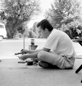 Clayton Bailey Studio Glass Workshop, Toledo Museum of Art Photographed by Robert C. Florian, June 1962 Gift of Robert C. Florian