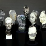 Erwin Eisch, The Eight Heads of Harvey Littleton, 1976 (collection of The Corning Museum of Glass, 76.3.32)