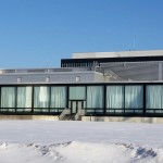 The exterior of the Heineman Gallery today.