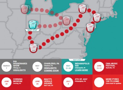 Track the World’s Largest Measuring Cup on tour this summer