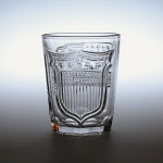 Campaign Tumbler, Bay State Glass Co., East Cambridge, MA, 1861-1866. 2002.4.9. Gift of John P. Fox, Jr. 91.4.95.