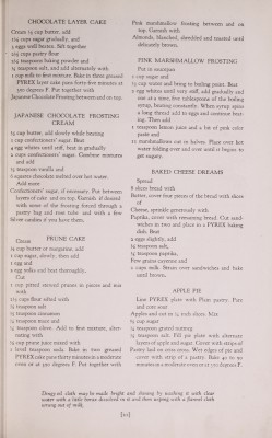 Dessert Recipes from the Pyrex: experts book on better cooking. Corning Glass Works, c1924. CMGL 129395.