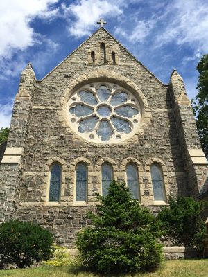 Exterior of Calvary Church, Summit, NJ.