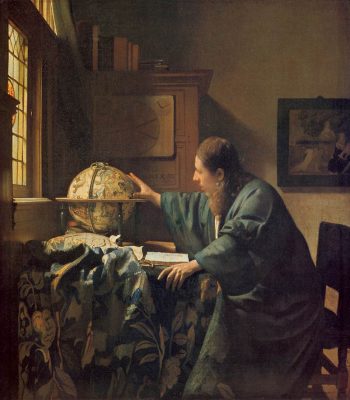 The Astronomer, Johannes Vermeer (1632-1675), 1668, Louvre, Paris