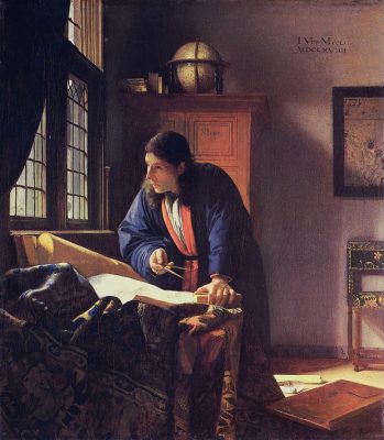 The Geographer, Johannes Vermeer (1632-1675), 1668-1669, Städelsches Kunstinstitut Museum