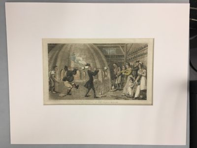 An example of a matted print