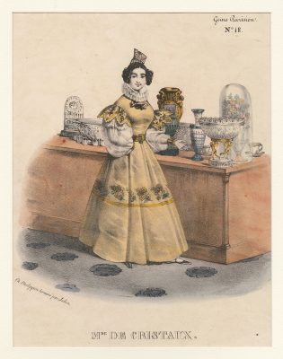 Madame de Cristaux, Barthélemy-Louis Mendouze, ca. 1835