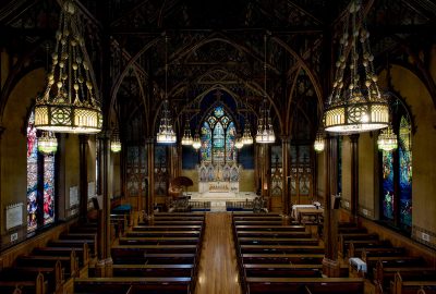 Interior of St. Paul’s Episcopal Church, Troy, New York, 1891–1893.