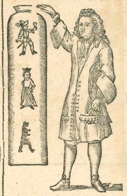 This early itinerant glassworker claimed the figures in his Cartesian diver bottle responded to his commands.